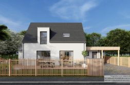 Maison+Terrain de 5 pièces avec 4 chambres à Pleumeur-Bodou 22560 – 348374 € - PBOU-26-05-05-24