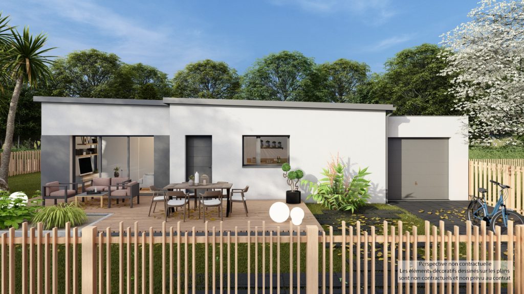 Maison+Terrain de 4 pièces avec 3 chambres à Begard 22140 – 224524 € - PBOU-26-05-21-74