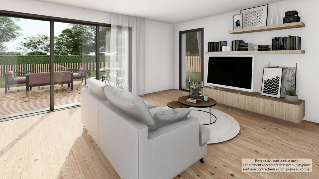 Maison+Terrain de 3 pièces avec 2 chambres à Evran 22630 – 200750 € - GESC-26-05-29-49