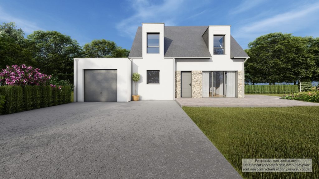 Maison+Terrain de 5 pièces avec 4 chambres à Le-Hingle 22100 – 267400 € - GESC-26-05-29-65