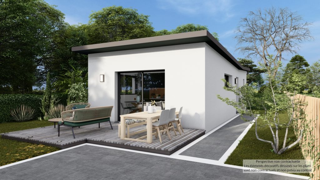 Maison+Terrain de 3 pièces avec 2 chambres à Domloup 35410 – 174500 € - NODE-26-06-10-29