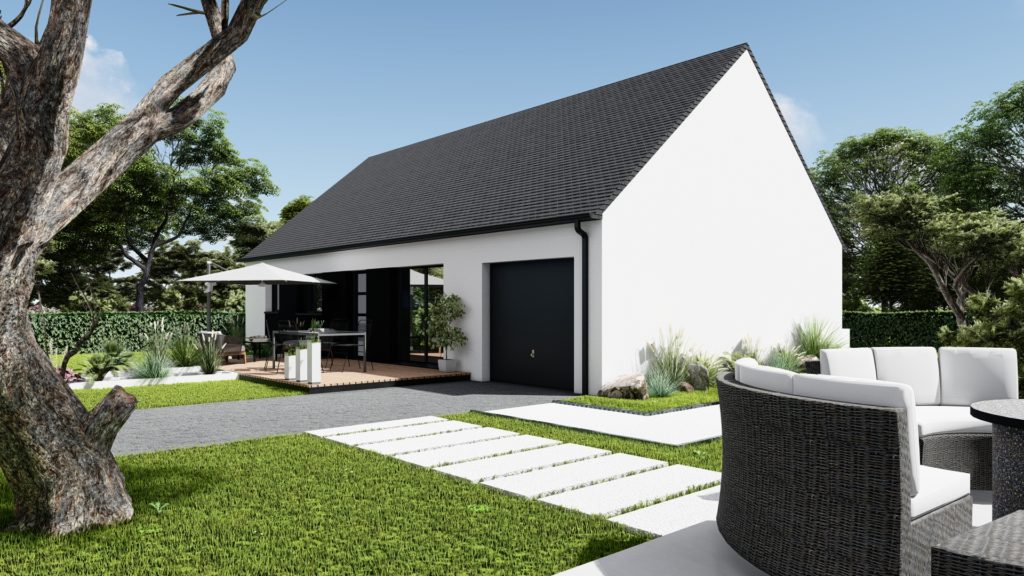 Maison+Terrain de 4 pièces avec 3 chambres à Pleurtuit 35730 – 342670 € - GESC-26-06-08-10