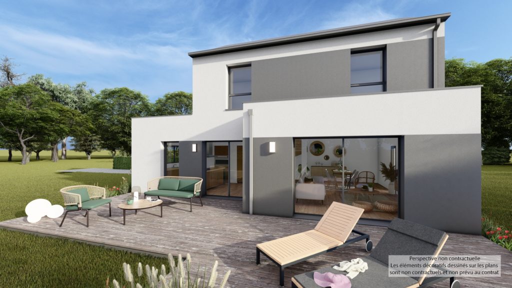Maison+Terrain de 5 pièces avec 4 chambres à Le-Hingle 22100 – 277352 € - GESC-26-06-08-41