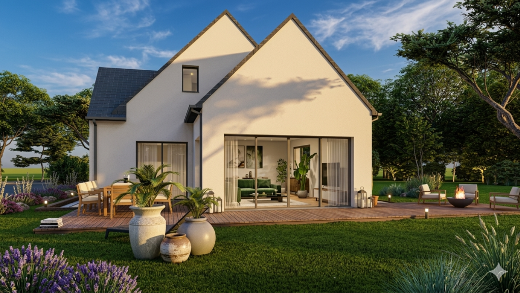 Maison+Terrain de 5 pièces avec 3 chambres à Landehen 22400 – 334950 € - JULO-26-04-30-34