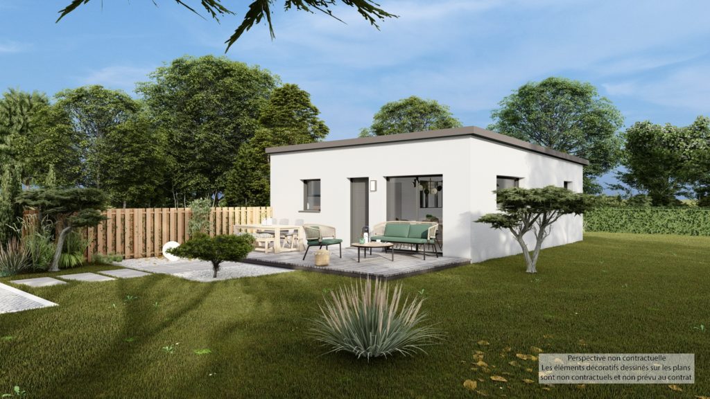 Maison+Terrain de 3 pièces avec 2 chambres à Landerneau 29800 – 210525 € - FGUE-26-06-13-161