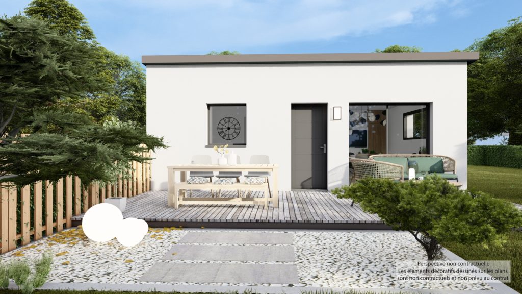 Maison+Terrain de 3 pièces avec 2 chambres à Landerneau 29800 – 210525 € - FGUE-26-06-13-161