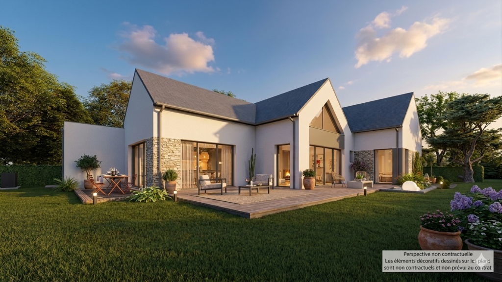 Maison+Terrain de 5 pièces avec 3 chambres à Langueux 22360 – 454000 € - JULO-26-09-12-74