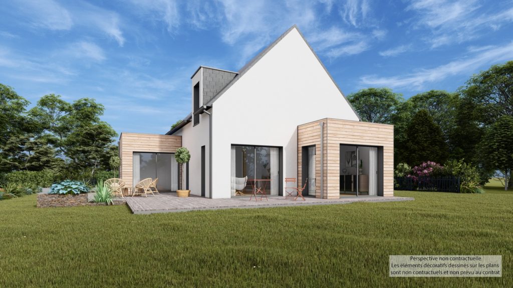Maison+Terrain de 6 pièces avec 4 chambres à Pont-Scorff 56620 – 390600 € - JEGI-26-06-11-13