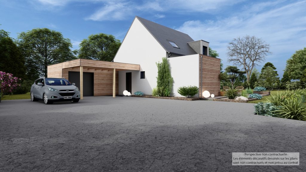 Maison+Terrain de 6 pièces avec 4 chambres à Pont-Scorff 56620 – 390600 € - JEGI-26-06-11-13