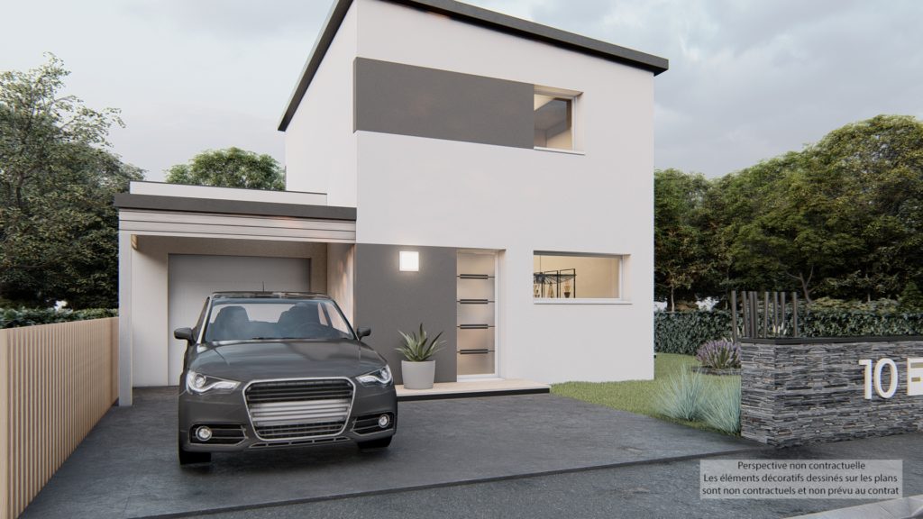 Maison+Terrain de 4 pièces avec 2 chambres à Kervignac 56700 – 205890 € - JEGI-26-06-02-11
