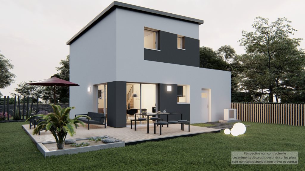 Maison+Terrain de 4 pièces avec 2 chambres à Kervignac 56700 – 205890 € - JEGI-26-06-02-11
