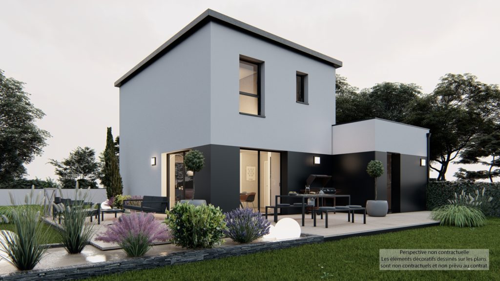 Maison+Terrain de 4 pièces avec 3 chambres à Merlevenez 56700 – 257990 € - JEGI-26-06-02-32