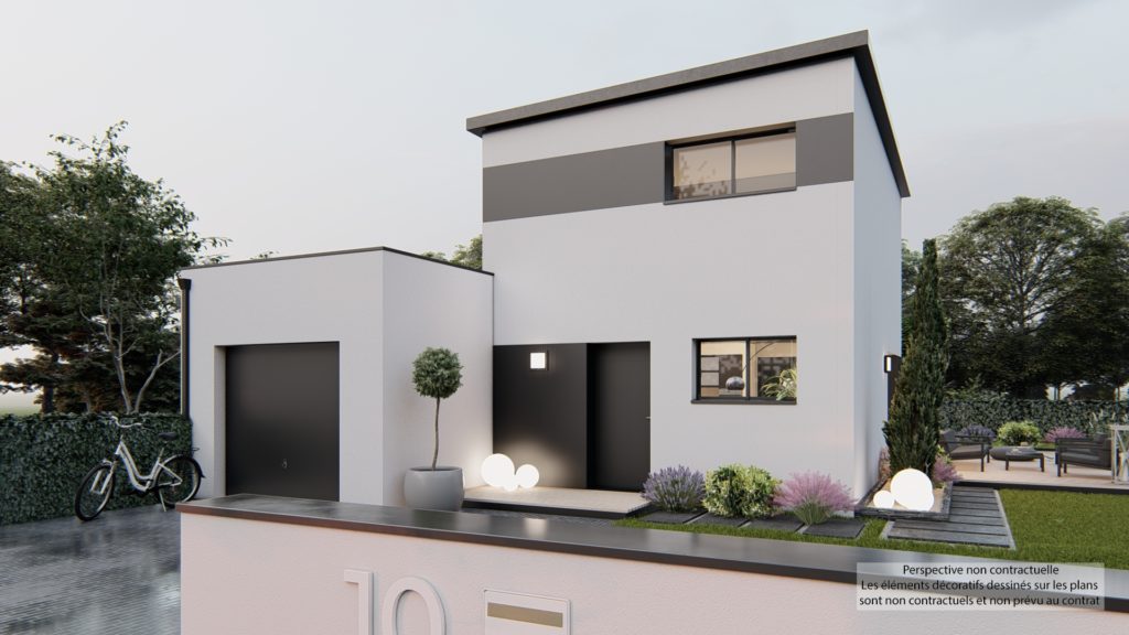 Maison+Terrain de 4 pièces avec 3 chambres à Merlevenez 56700 – 257990 € - JEGI-26-06-02-32