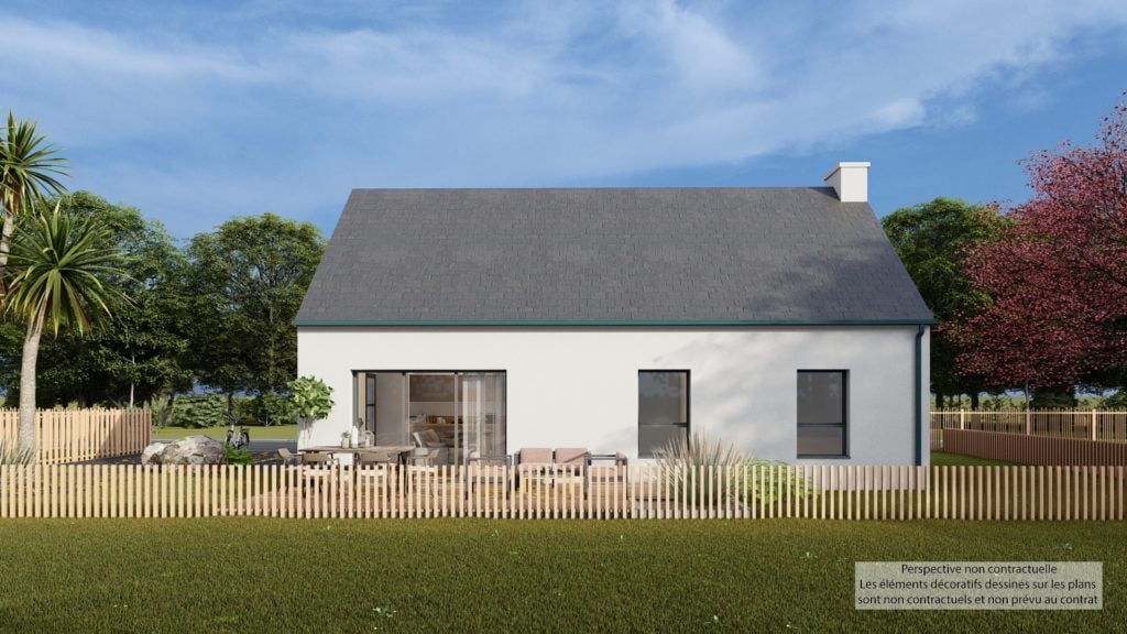 Maison+Terrain de 4 pièces avec 3 chambres à La-Gouesniere 35350 – 287000 € - DAJE-26-07-06-32