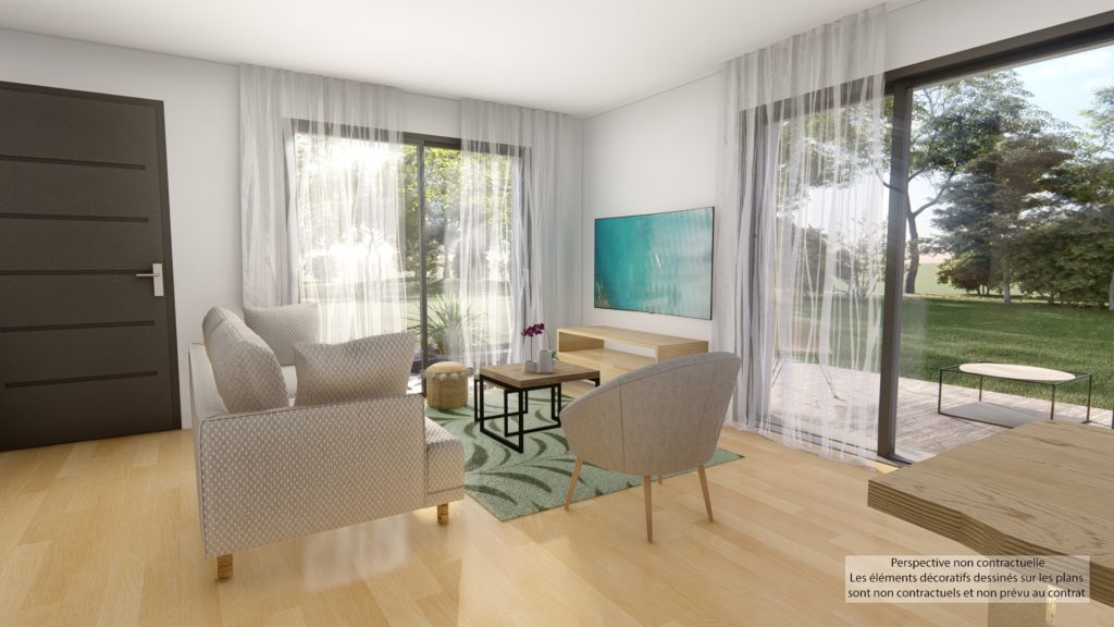 Maison+Terrain de 4 pièces avec 3 chambres à Le-Vivier-sur-Mer 35960 – 223000 € - DAJE-26-09-08-32