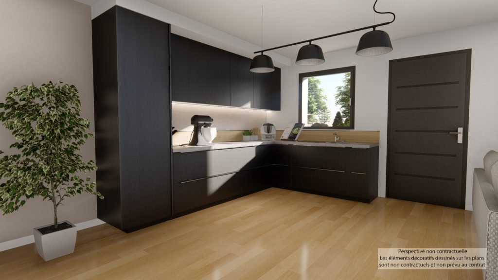 Maison+Terrain de 4 pièces avec 3 chambres à Le-Vivier-sur-Mer 35960 – 223000 € - DAJE-26-09-08-32