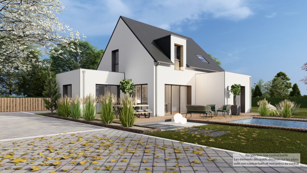 Maison+Terrain de 5 pièces avec 3 chambres à Inzinzac-Lochrist 56650 – 347161 € - JEGI-26-05-26-9