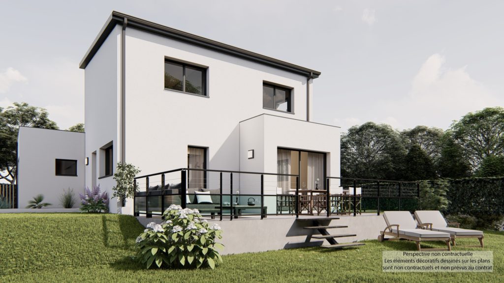 Maison+Terrain de 4 pièces avec 3 chambres à Plouay 56240 – 262300 € - JEGI-26-06-03-2
