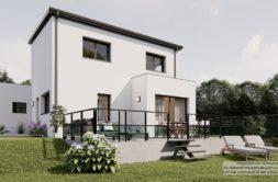 Maison+Terrain de 4 pièces avec 3 chambres à Inzinzac-Lochrist 56650 – 259200 € - JEGI-26-05-12-5
