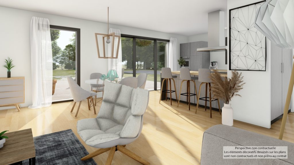 Maison+Terrain de 4 pièces avec 3 chambres à Inzinzac-Lochrist 56650 – 334400 € - JEGI-26-06-01-3