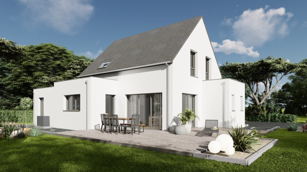 Maison+Terrain de 5 pièces avec 4 chambres à Tregastel 22730 – 352879 € - PBOU-26-08-03-2