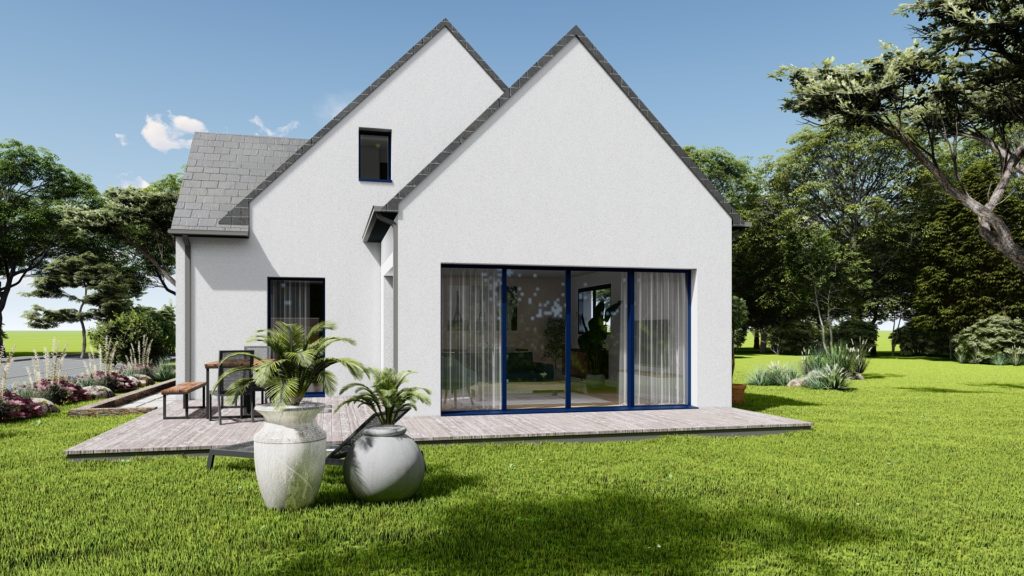 Maison+Terrain de 6 pièces avec 3 chambres à Mesquer 44420 – 537500 € - BEHA-26-07-01-10