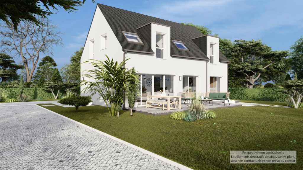 Maison+Terrain de 5 pièces avec 4 chambres à Beaussais-sur-Mer 22650 – 400500 € - GESC-26-06-08-74
