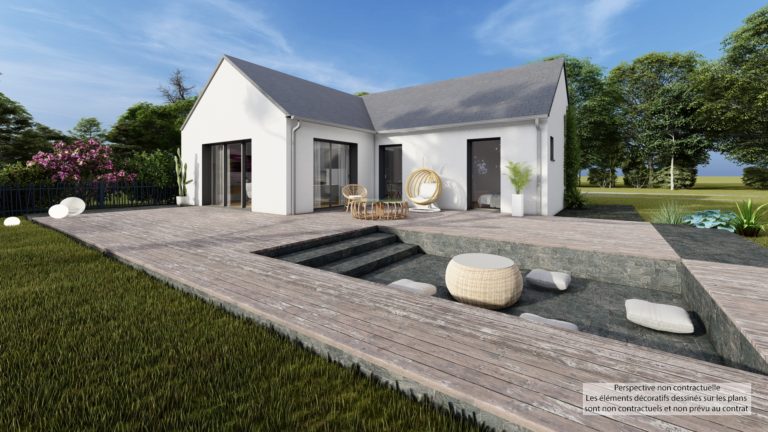 Maison+Terrain de 4 pièces avec 3 chambres à Pleurtuit 35730 – 313800 € - GESC-26-09-22-31
