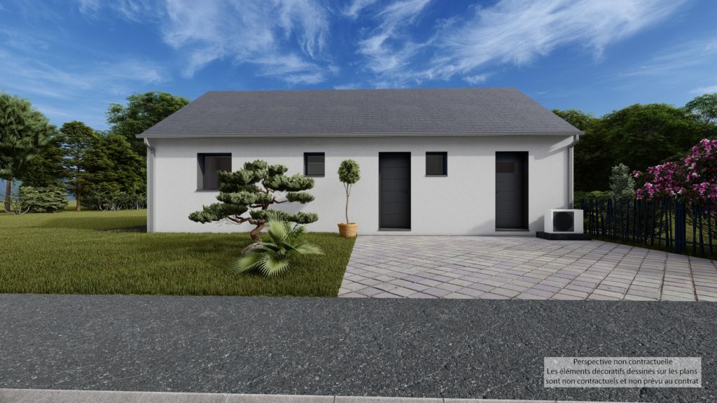 Maison+Terrain de 4 pièces avec 3 chambres à Pleurtuit 35730 – 313800 € - GESC-26-06-23-35