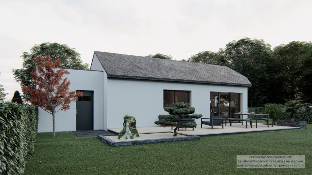 Maison+Terrain de 4 pièces avec 3 chambres à Le-Minihic-sur-Rance 35870 – 314230 € - GESC-26-05-29-70