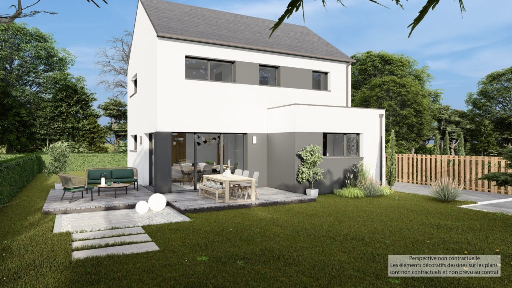 Maison+Terrain de 5 pièces avec 4 chambres à Le-Minihic-sur-Rance 35870 – 373180 € - GESC-26-05-29-73