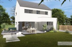 Maison+Terrain de 5 pièces avec 4 chambres à La-Richardais 35780 – 477780 € - GESC-26-05-24-47