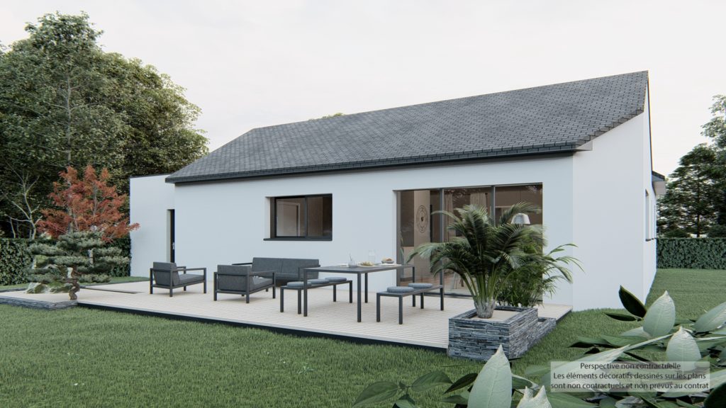 Maison+Terrain de 4 pièces avec 3 chambres à Le-Minihic-sur-Rance 35870 – 314230 € - GESC-26-05-29-70
