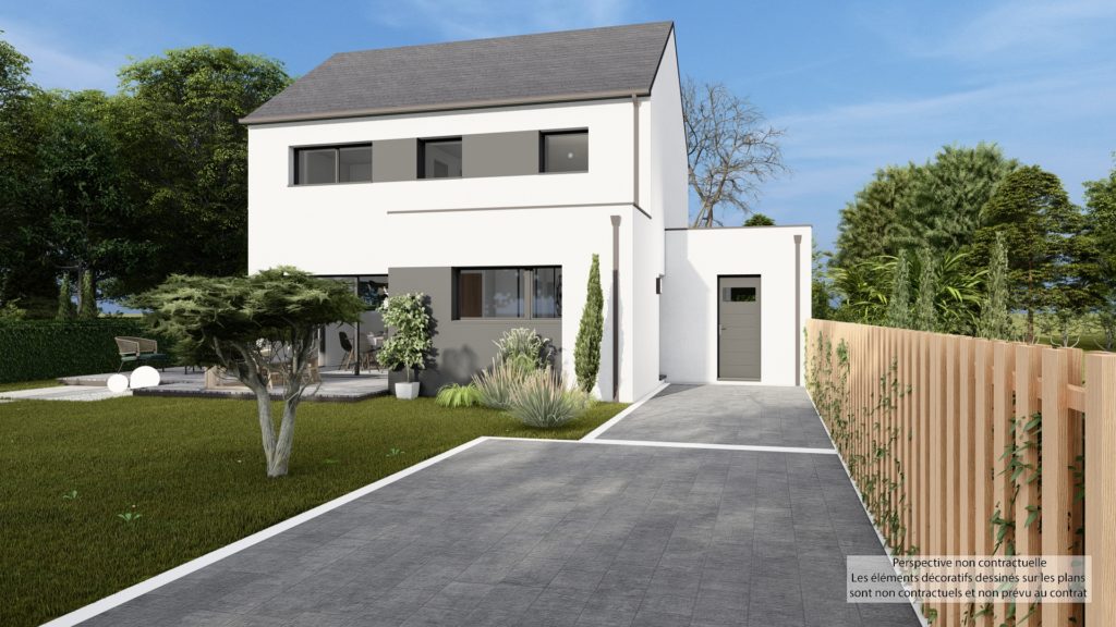 Maison+Terrain de 5 pièces avec 4 chambres à Le-Minihic-sur-Rance 35870 – 373180 € - GESC-26-05-29-73