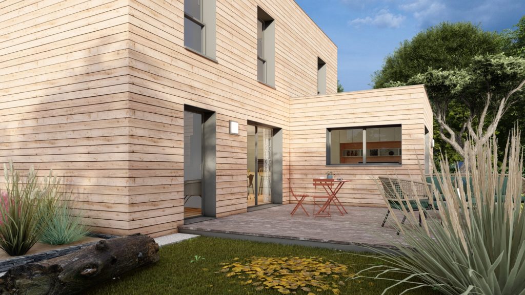 Maison+Terrain de 5 pièces avec 4 chambres à L&rsquo;Hermitage 35590 – 332425 € - NODE-26-06-10-21