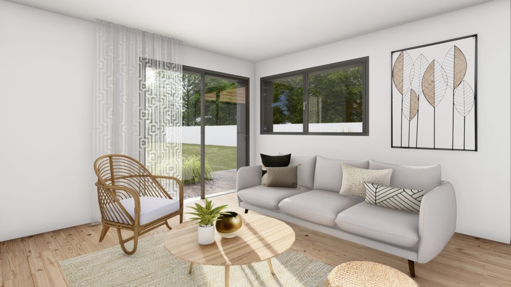 Maison+Terrain de 5 pièces avec 4 chambres à L&rsquo;Hermitage 35590 – 332425 € - NODE-26-06-10-21