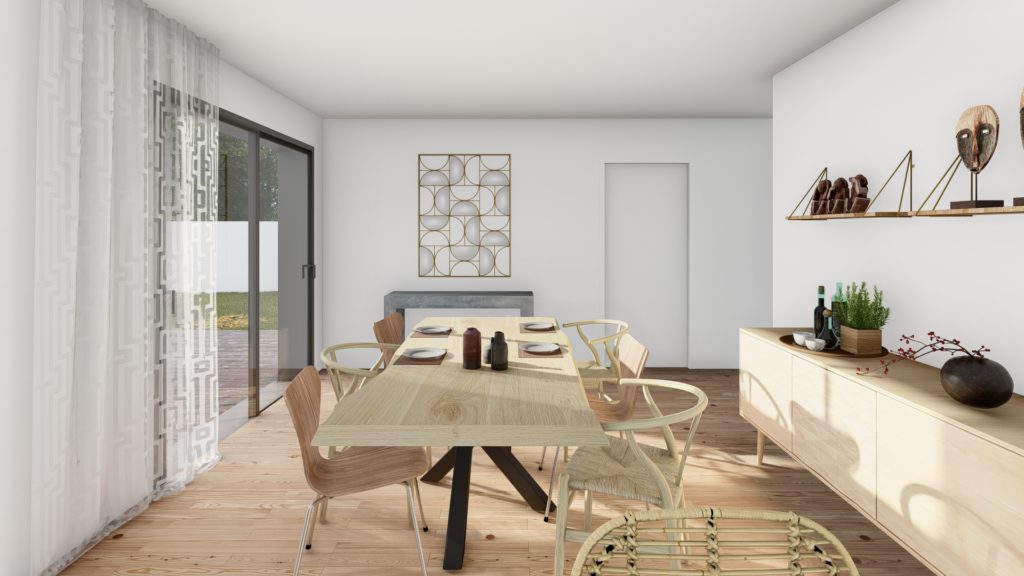 Maison+Terrain de 5 pièces avec 4 chambres à L&rsquo;Hermitage 35590 – 332425 € - NODE-26-06-10-21
