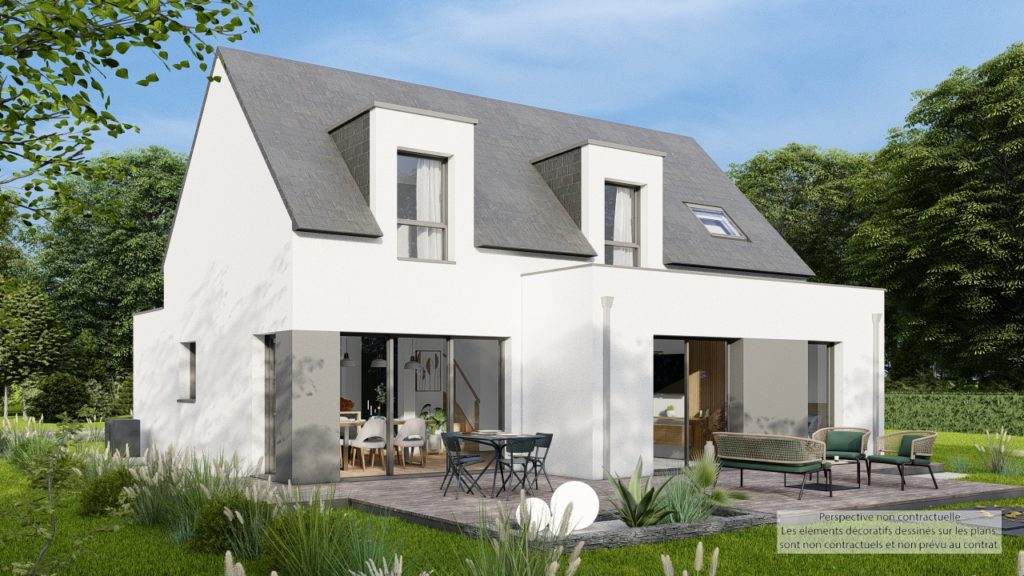 Maison+Terrain de 5 pièces avec 4 chambres à Kervignac 56700 – 319501 € - ANVI-26-05-22-96