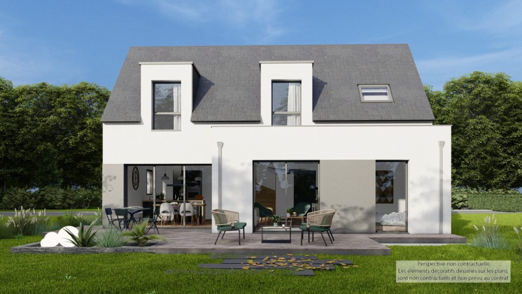 Maison+Terrain de 5 pièces avec 4 chambres à Kervignac 56700 – 319501 € - ANVI-26-05-22-96