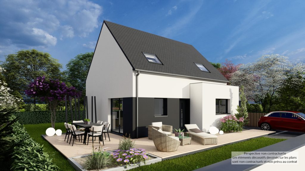 Maison+Terrain de 5 pièces avec 4 chambres à Pontivy 56300 – 263878 € - ANVI-26-06-01-32
