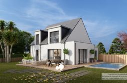 Maison+Terrain de 5 pièces avec 4 chambres à Le-Vivier-sur-Mer 35960 – 312500 € - DAJE-26-06-08-41