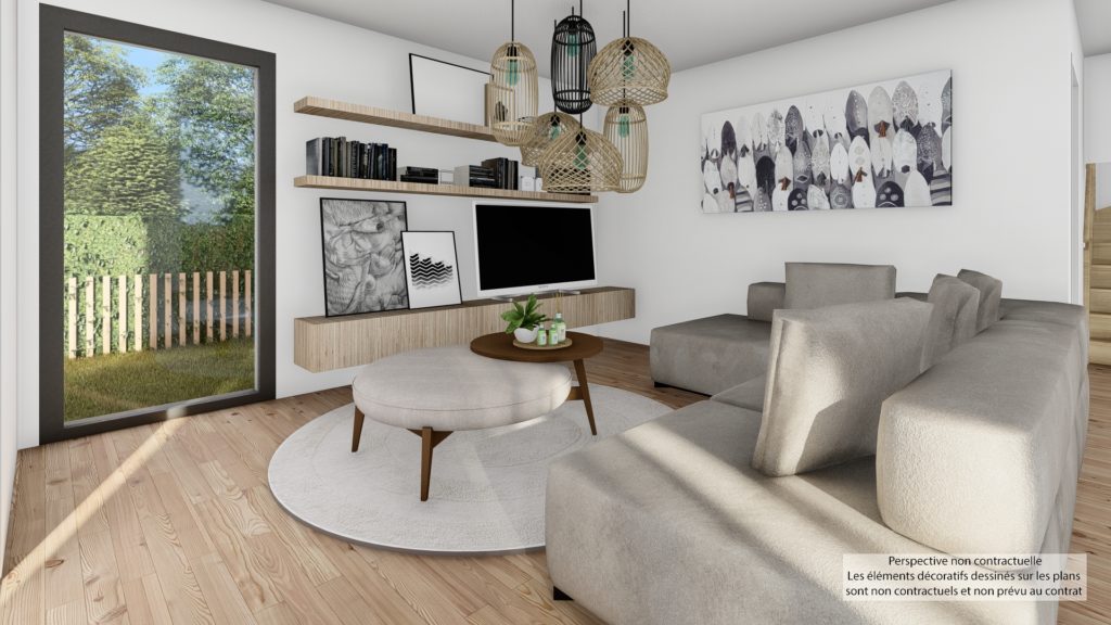 Maison+Terrain de 5 pièces avec 4 chambres à Le-Vivier-sur-Mer 35960 – 312500 € - DAJE-26-06-08-41