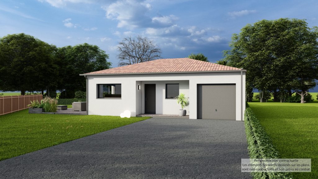 Maison+Terrain de 4 pièces avec 3 chambres à Auzielle 31650 – 363000 € - LOCA-26-06-04-1