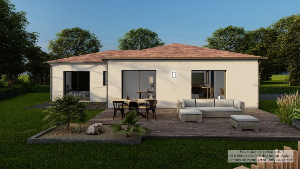Maison+Terrain de 4 pièces avec 3 chambres à Auzielle 31650 – 363000 € - LOCA-26-06-04-1