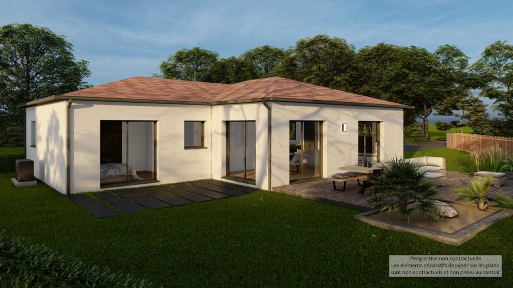 Maison+Terrain de 4 pièces avec 3 chambres à Auzielle 31650 – 363000 € - LOCA-26-06-04-1