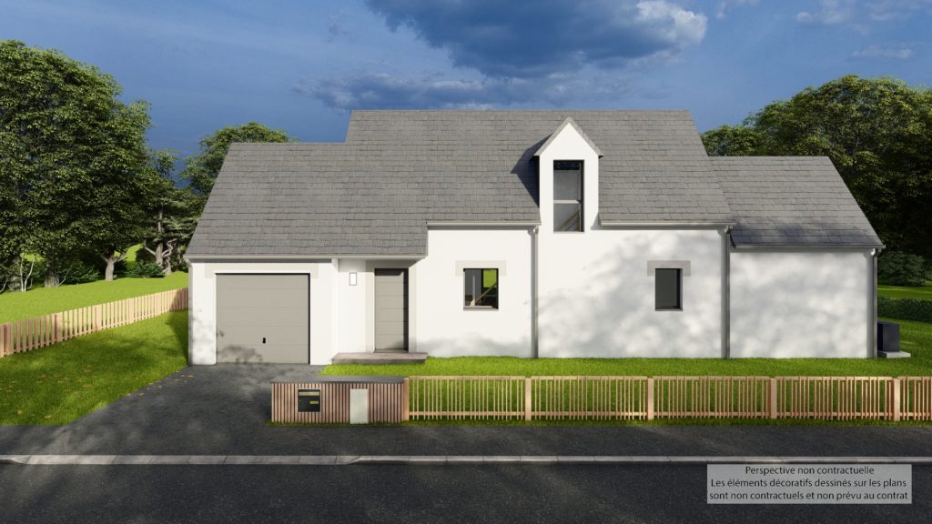 Maison+Terrain de 5 pièces avec 3 chambres à Pornichet 44380 – 625000 € - BEHA-26-06-02-1