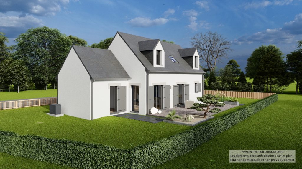 Maison+Terrain de 5 pièces avec 3 chambres à Pornichet 44380 – 625000 € - BEHA-26-06-02-1