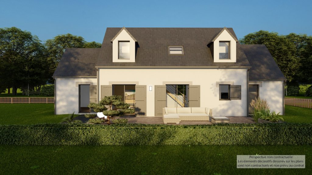 Maison+Terrain de 5 pièces avec 3 chambres à Pornichet 44380 – 625000 € - BEHA-26-06-02-1