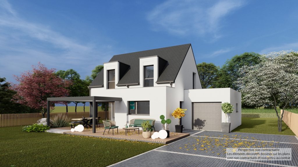 Maison+Terrain de 6 pièces avec 3 chambres à Trignac 44570 – 317000 € - BEHA-26-06-09-11