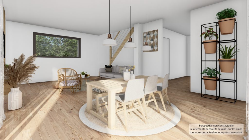 Maison+Terrain de 6 pièces avec 3 chambres à Trignac 44570 – 317000 € - BEHA-26-06-09-11